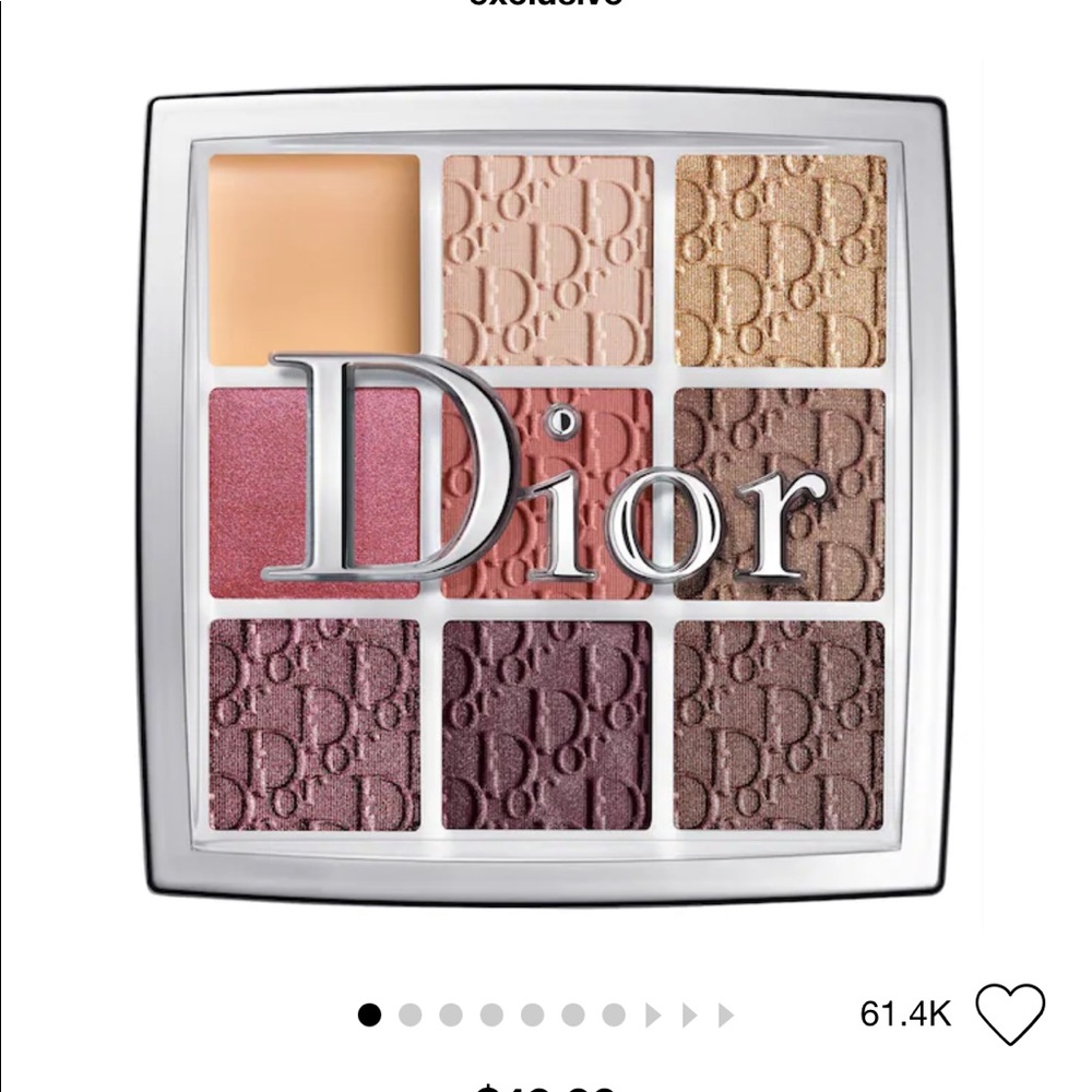 Dior Backstage eye palette never used